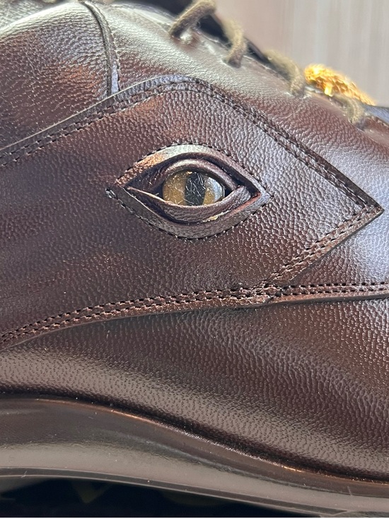 Belvedere Vasco Hornback Crocodile Leather Shoes – Tabac Brown – Size 12 main image 11